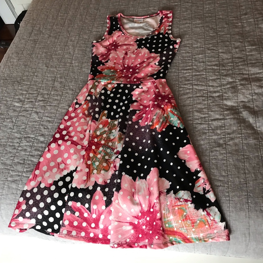 Lularoe Nicki NWOT XXS Scuba dress with pockets